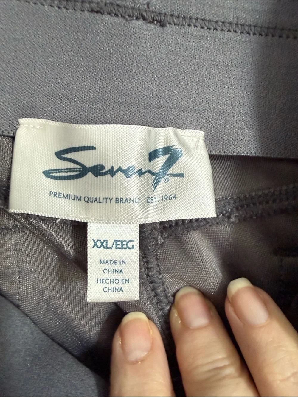 Seven7 Black Corduroy-Texture Men's Pants